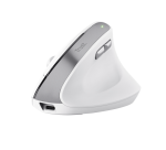 Muis Trust ergonomisch BAYO II draadloos wit