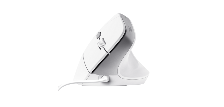 Ergonomic mouse Trust BAYO II white
