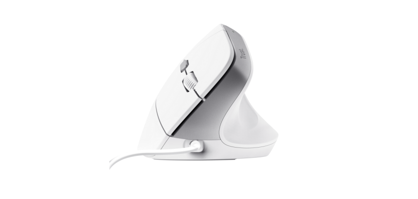 Ergonomic mouse Trust BAYO II white