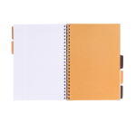 Projectboek Pukka Pad Kraft A4 lijn 5-tabs 200 pagina's 80gr