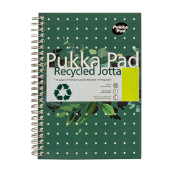 Bloc-notes Pukka Pad Jotta A5 ligné 110 pages 80g vert