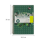 Bloc-notes Pukka Pad Jotta A5 ligné 110 pages 80g vert