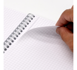 Notitieboek Pukka Pad Jotta A5 ruit 5x5mm 110 pagina's 80gr groen