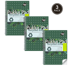 Notitieboek Pukka Pad Jotta A5 ruit 5x5mm 110 pagina's 80gr groen
