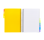 Pukka Pad White B5 Project Notebook Lined 10 Dividers 400 Pages 80gsm