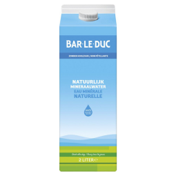 Water Bar-le-Duc koolzuurvrij 2 liter