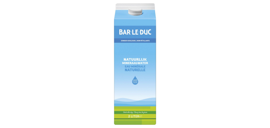 Natural mineral water Bar-le-Duc 2L