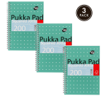 Pukka Pad Jotta A5 Notepad 5x5mm grid 200 pages 80g green