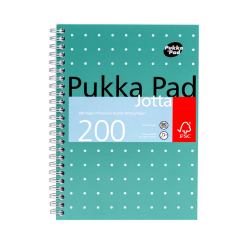 Bloc-notes Pukka Jotta A5 ligné 200 pages 80g vert