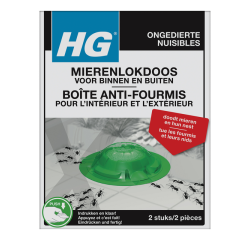 Boîte anti-fourmis HG 2 pièces NL/BE