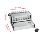 Inbindmachine GBC Combbind CB30E Pro