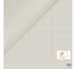 Flipoverpapier Nobo standaard 65x95cm dubbelzijdig rol 50vel