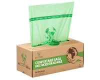 Sac poubelle bio Mr Green Mind 36x35cm 6L Distributeur 150 pièces