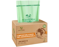 Sac poubelle bio Mr Green Mind 26x29cm 2-3L Distributeur 250 pièces