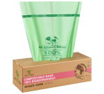 Sac poubelle bio Mr Green Mind 55x76cm 40-45L Distributeur 60 sacs