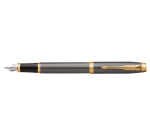 Parker IM Collection Füllfederhalter Grau GT Fein