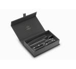 Stylo bille et stylo plume Parker IM avec étui Black CT Medium 3 pièces