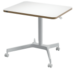 Manual compact desk - sit-stand - white - Leitz Ergo