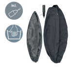 Ballon d'assise Leitz Ergo anti-basculement 55cm gris foncé