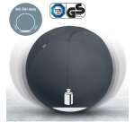 Ballon d'assise Leitz Ergo anti-basculement 55cm gris foncé