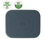 Adjustable Footrest Leitz Ergo recycled gray