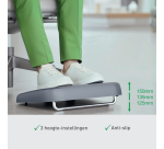 Adjustable Footrest Leitz Ergo recycled gray