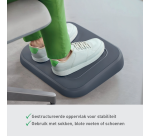 Adjustable Footrest Leitz Ergo recycled gray