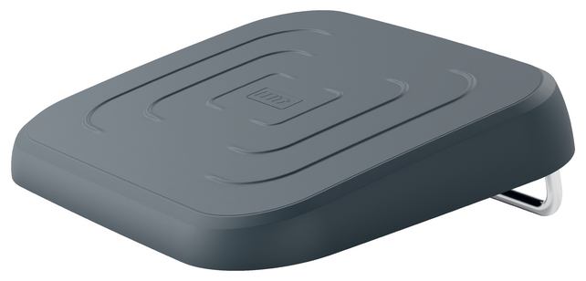 Adjustable Footrest Leitz Ergo recycled gray