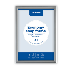 Cadre clipsable Europel Economy A1 argent