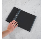 Chevalet de table Rillstab portrait noir 10 pochettes