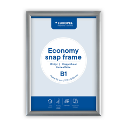 Cadre clipsable Europel Economy B1 argent