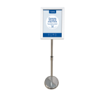 Infoständer Europel Economy A4 Silber