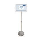 Infoständer Europel Economy A4 Silber