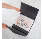 Chevalet de table Rillstab paysage 10 pochettes