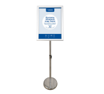 Infoständer Europel Economy A3 Silber