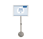 Infoständer Europel Economy A3 Silber