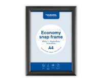Cadre clipsable Europel Economy A4 noir