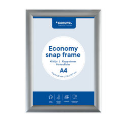 Cadre clipsable Europel Economy A4 argent