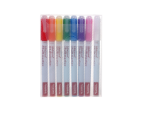 Feutre craie Europel indélébile 1-3mm assorti étui 8 pièces