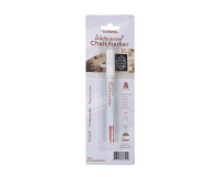 Feutre craie Europel indélébile 1-3mm blanc blister 1 pièce