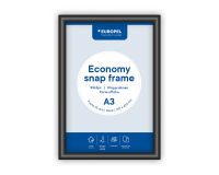 Cadre clipsable Europel Economy A3 noir