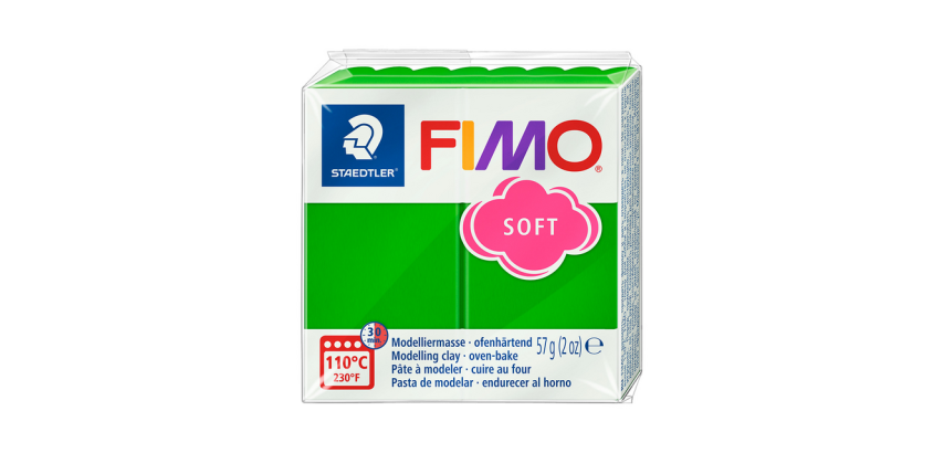 Pâte à modeler Fimo Soft 57g vert tropical