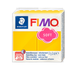 Pâte à modeler Fimo Soft 57g jaune soleil