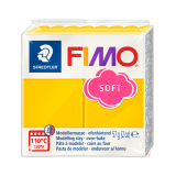 Pâte à modeler Fimo Soft 57g jaune soleil