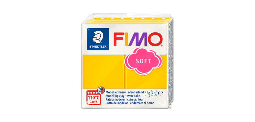 Fimo Soft Modeling Clay 57g Sun Yellow