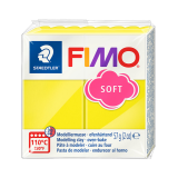 Pâte à modeler Fimo Soft 57g jaune citron