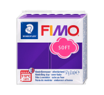 Pâte à modeler Fimo Soft 57g prune