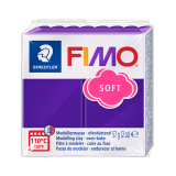 Pâte à modeler Fimo Soft 57g prune