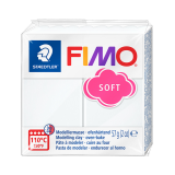 Pâte à modeler Fimo Soft 57g blanc