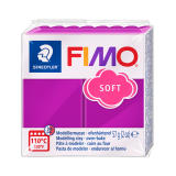 Pâte à modeler Fimo Soft 57g violet pourpre